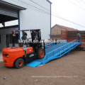 hydraulic container loading dock ramp lift; lifting range:0.9m